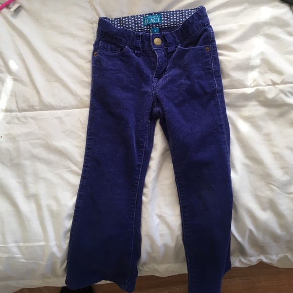 Great Royal Blue girls corduroy pants. Fall time!