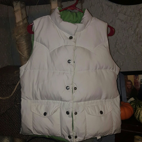 Reversible American Eagle Puffer vest
