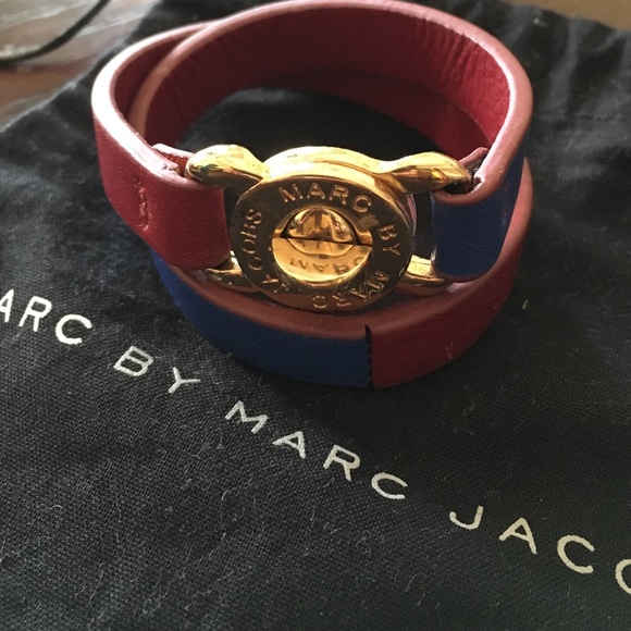 🎉Marc by Marc Jacobs🎉 two tone leather bracelet