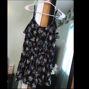 Palm Tree Romper
