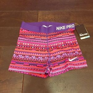 NIKE PRO exercise shorts. New With Tags