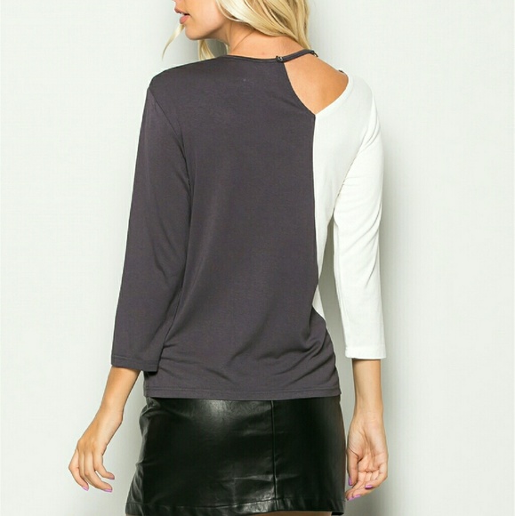 NWT GREY FASHION TOP - Picture 2 of 4