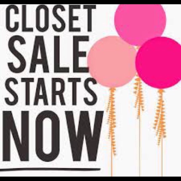 Closet Sale