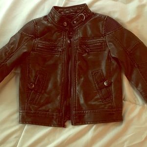 Leather jacket
