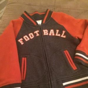 Gymboree football jacket