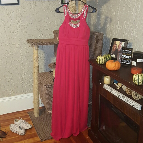 Floor length formal gown