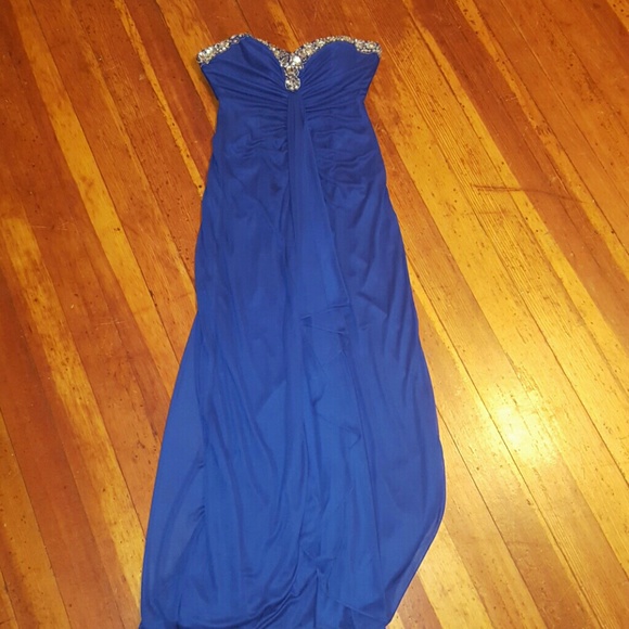 Royal Blue formal gown