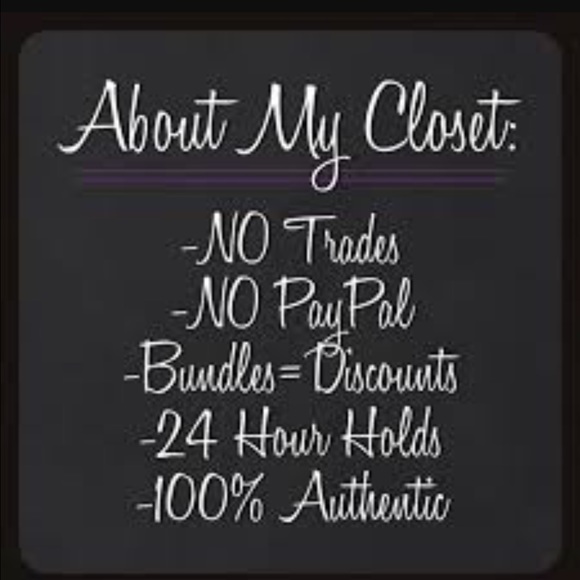 Rules for my closet. - Picture 1 of 1