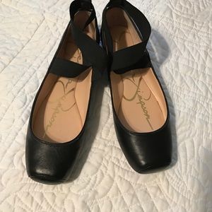 Jessica Simpson ballet flats worn oncearound house