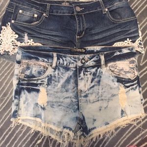 Bundle pair of shorts