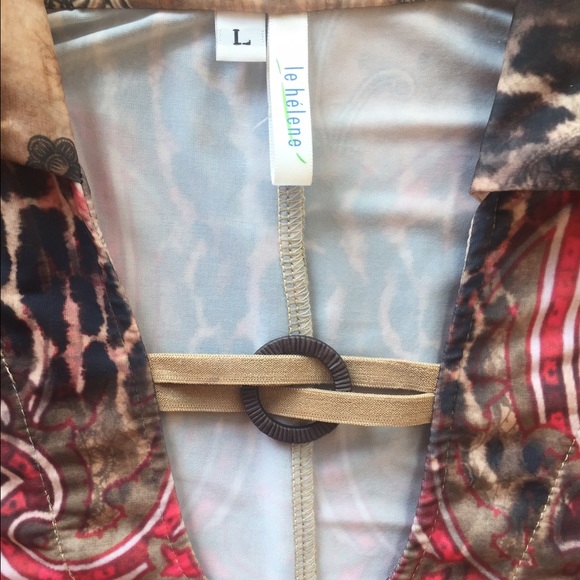 Le Helene Outfit. Golf Skirt and Top - Picture 3 of 4