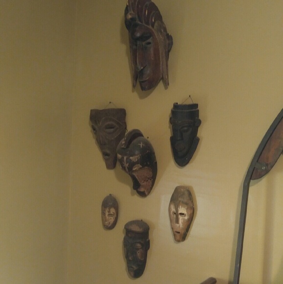 My African mask collection