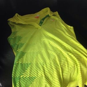 Tennis shirt & White Puma Skirt