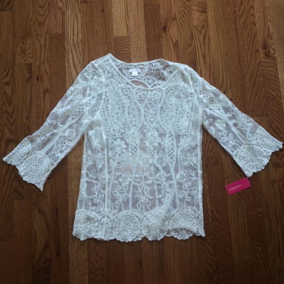 White Lace Top
