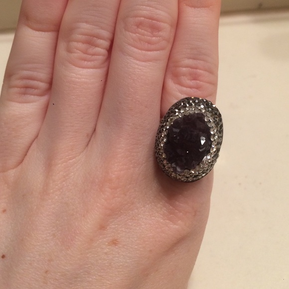 Geode And Crystal Ring - image 3