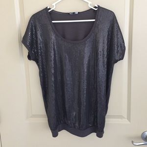 Express Sequin Tee