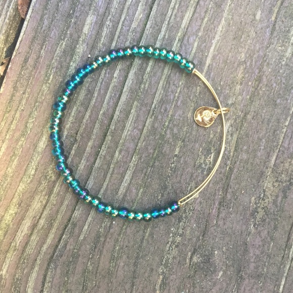 Alex + Ani sea bead bangle!