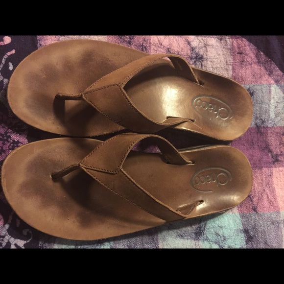 Chacos Leather Flip Flops