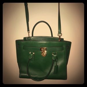 Michael Kors Green Purse
