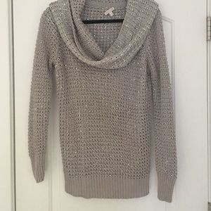 Cache sliver sparkles sweater