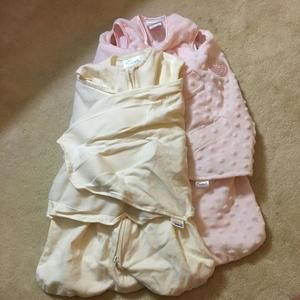 2 Brand New Halo Sleepsack Swaddle Lot NB Newborn