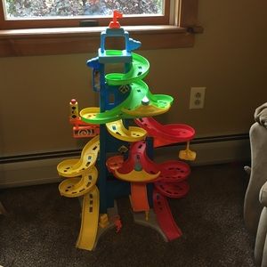 Car tower little people