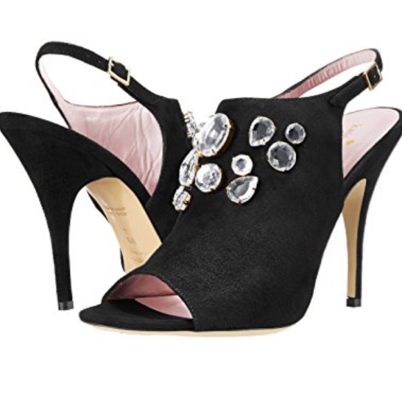 NEW Kate Spade Farrow Suede Dress Pump - Picture 1 of 4