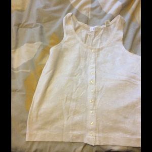 Gap button tanktop