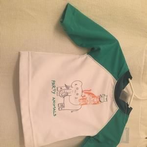 NWT Gymboree Party Animals Swim rashguard sun shirt
