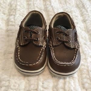 Genuine Kids by Oshkosh Herringbone Boat Shoes