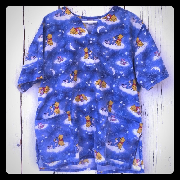 Disney scrub top