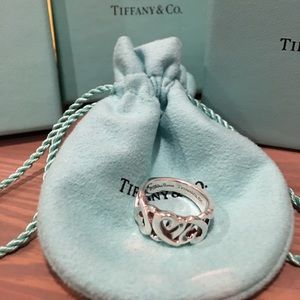 Tiffany three heart Paloma Picasso ring