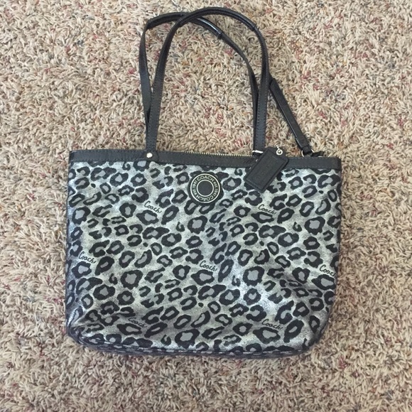 Coach Leopard Purse