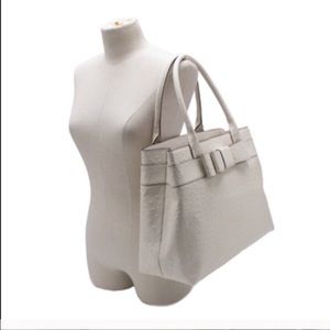 Kate Spade Charm City Ostrich Leather Satchel