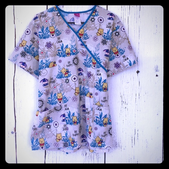Winnie the Pooh Scrub top