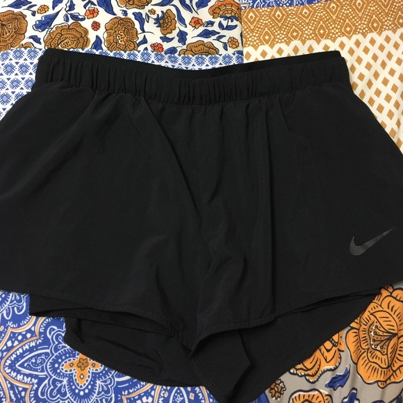 All Black Nike shorts
