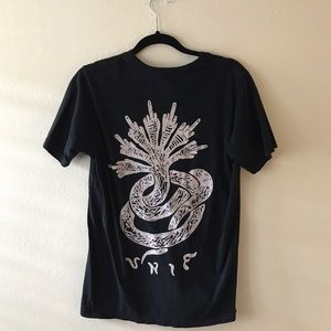 UNIF 7 headed snake tee RARE