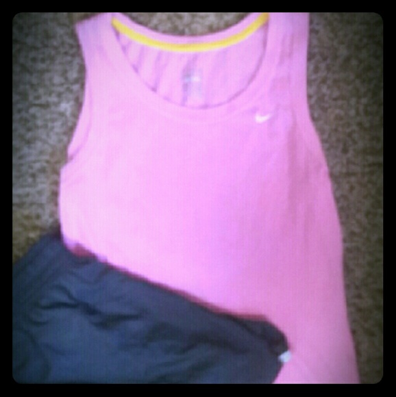 Small Pink Nike Tank