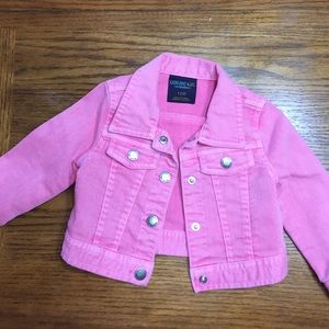 Baby jean jacket