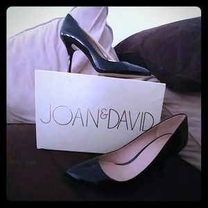 Joan & David black heels