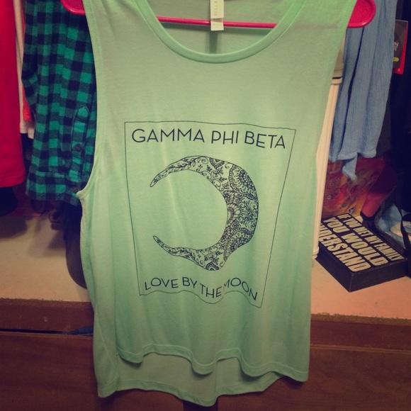 Bella canvas gamma phi beta shirt