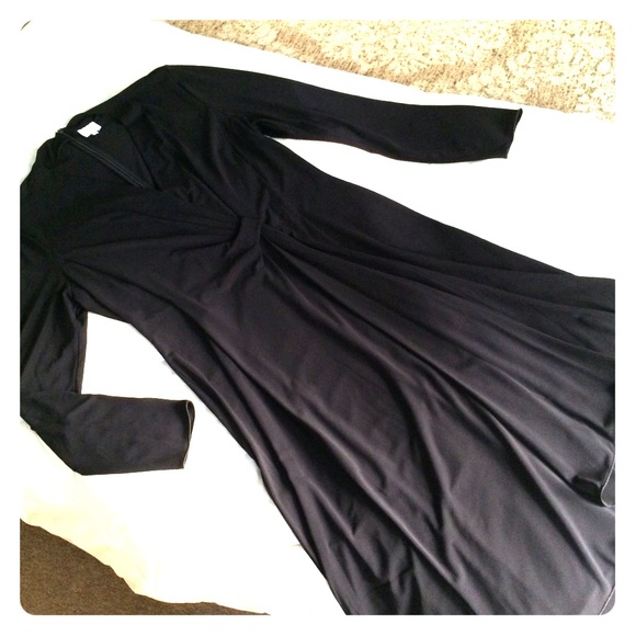 Black Armani jersey surplus fixed wrap 16 XL LBD