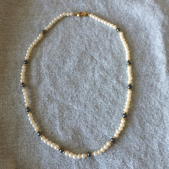 Cultured freshwater pearl necklace