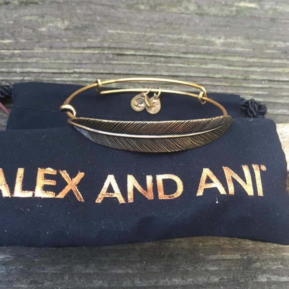 Alex + Ani original feather bangle