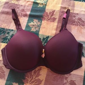 PINK Victoria's Secret maroon 36D bra