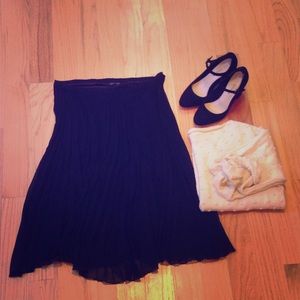 Top shop - midi accordion pleat skirt