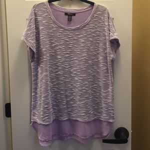 Style&co purple stylish top
