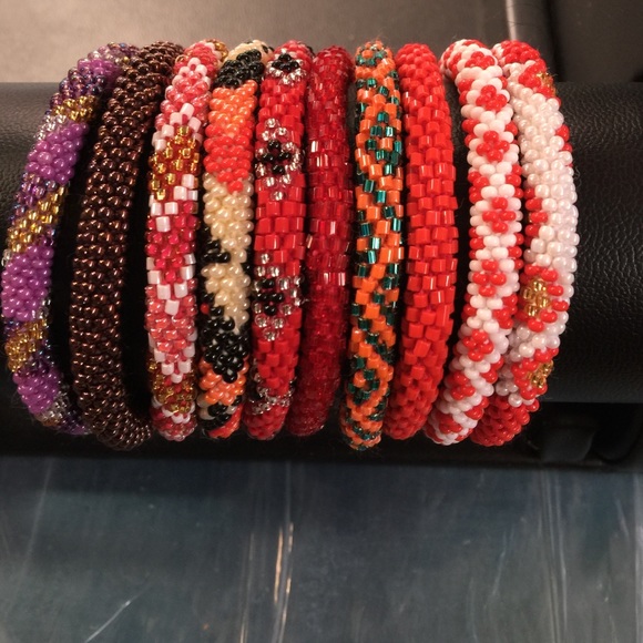 USA Nepal Roll Up Bracelet main image 0