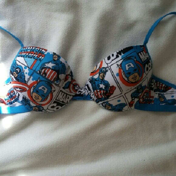 Marvel Captain America Bra