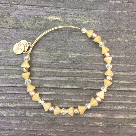 Alex + Ani vintage beaded bangle.